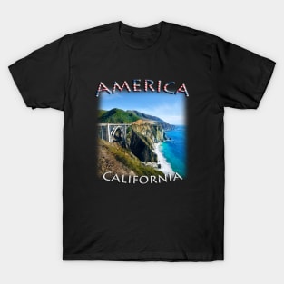 America - California - Pfeiffer Big Sur T-Shirt